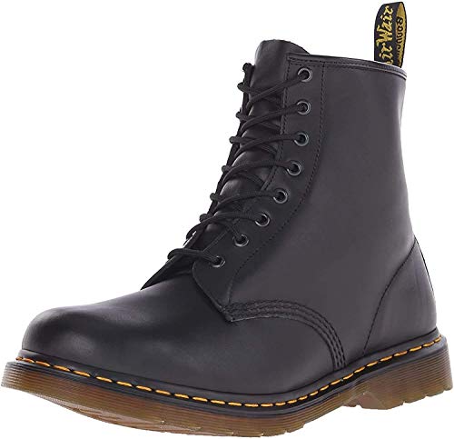Dr. Martens 1460 8 Eye, Botas Hombre, Black Nappa, 10 UK F