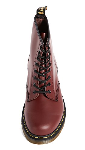 Dr. Martens 1460 - Botas Militares de Mujer, Rojo (Cherry Red Smooth), 41 EU