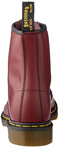 Dr. Martens 1460 - Botas Militares de Mujer, Rojo (Cherry Red Smooth), 49.5 EU