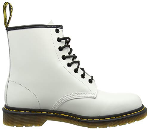 Dr. Martens 1460, Botas Militares Unisex Adulto, Blanc, 38 EU