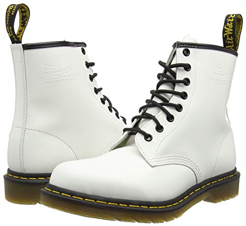 Dr. Martens 1460, Botas Militares Unisex Adulto, Blanc, 38 EU