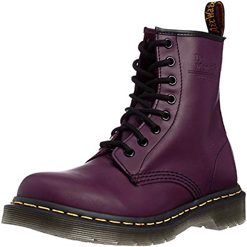 Dr. Martens 1460, Botas Militares Unisex, Morado (Purple Smooth), 37 EU