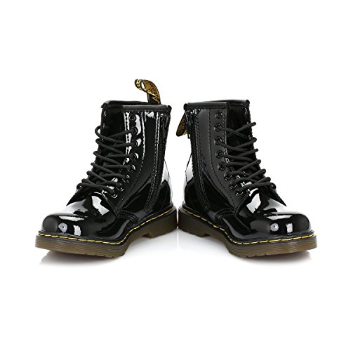 Dr Martens 1460 J, Botas Clasicas Unisex – Niño, Negro (Black), 35 EU