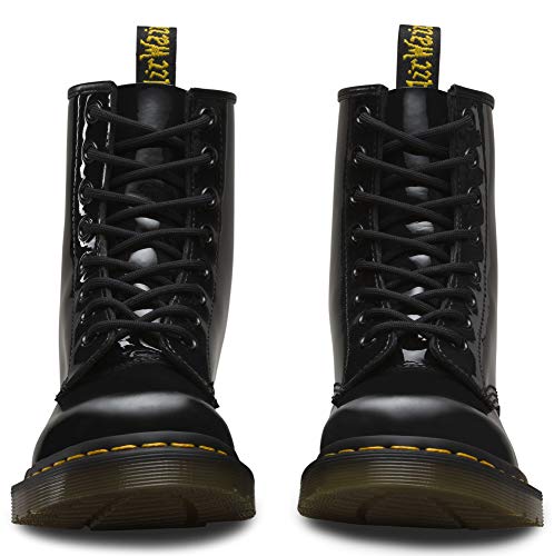 Dr. Martens 1460 Patent Acid - Botines de cuero mujer, Negro, 42 EU (8 UK)