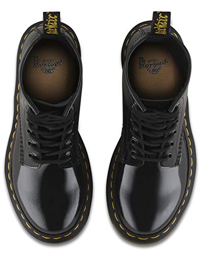 Dr. Martens 1460 Patent Acid - Botines de cuero mujer, Negro, 42 EU (8 UK)