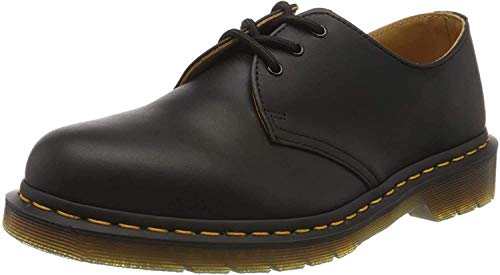Dr. Martens 1461, Zapatos de Cordones Unisex Adulto, Black Black, 38 EU
