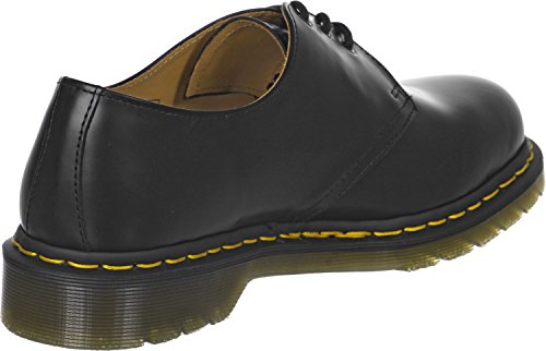 Dr. Martens 1461Z - Zapatos de Cordones de Cuero Unisexo, Negro, 36 EU