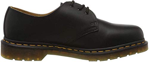 Dr. Martens 1461Z - Zapatos de Cordones de Cuero Unisexo, Negro, 40 EU