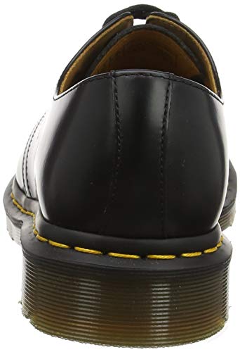 Dr. Martens 1461Z - Zapatos de Cordones de Cuero Unisexo, Negro, 40 EU