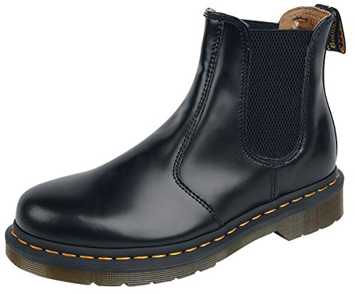 Dr. Martens 2976 - Chelsea Boot DMC - Z Welt Botas Negro EU37, Piel,