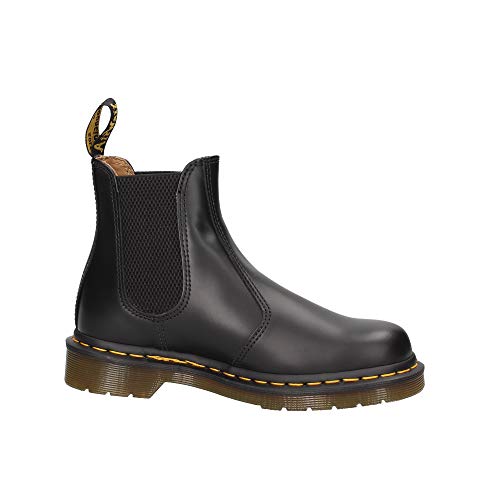 Dr. Martens 2976 Smoothplain Welt, Zapatillas Altas Unisex Adulto, Negro (Nero), 39 EU