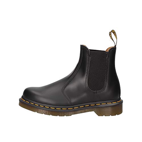 Dr. Martens 2976 Smoothplain Welt, Zapatillas Altas Unisex Adulto, Negro (Nero), 39 EU