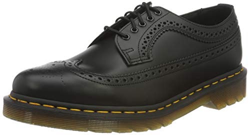 Dr. Martens 3989, Zapatillas Hombre, Black (Black Smooth 22210001), 41