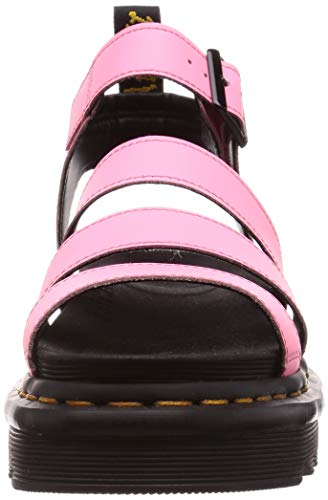 Dr. Martens Blaire, Sandalia Mujer, Limonade Hydro de Piel Rosa, 38 EU