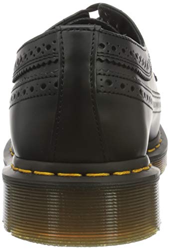 Dr. Martens DM22210001_39, Zapatillas de Media caña Hombre, Black Black Smooth 22210001, EU