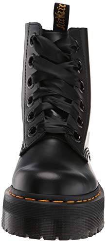 Dr Martens Molly, Botas de Nieve Mujer, Negro (Black 24861001), 41 EU