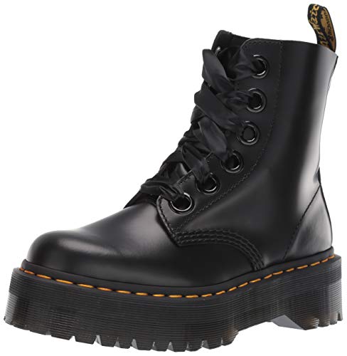 Dr. Martens Molly, Botas para Nieve Mujer, Negro Black 24861001, 40 EU