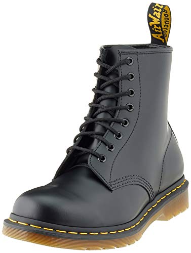 Dr. Martens Monochrome 1460 14353001 - Botas de cuero unisex, Black, 39/40