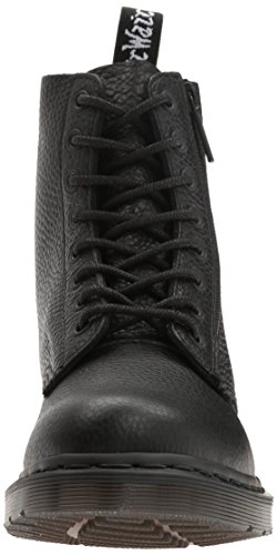 Dr. Martens Pascal W/Zip, Botas con Cremallera, Mujer, Negro (Black Aunt Sally), 38 EU