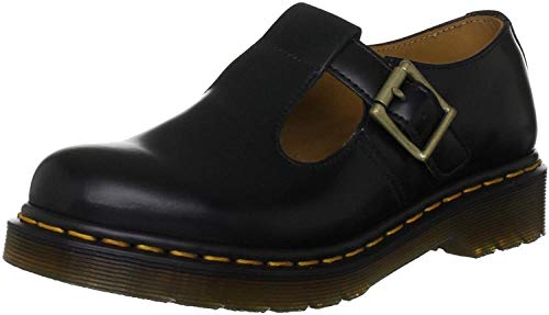 Dr. Martens Polley, Mary Jane Para Mujer, Black, 39 EU