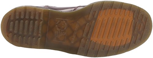 Dr. Martens Vegan 2976, Botas Chelsea Hombre, Cepillo Cambridge de Color Rojo Cereza 600, 41 EU