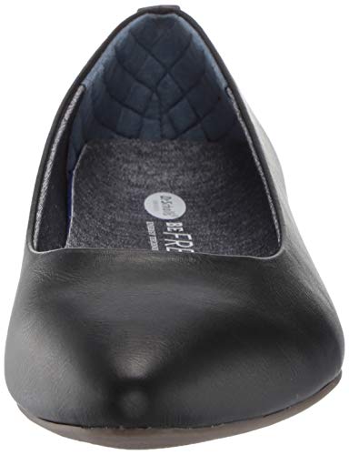 Dr. Scholl's Shoes Bailarinas Aston para mujer, negro (Negro liso), 36.5 EU