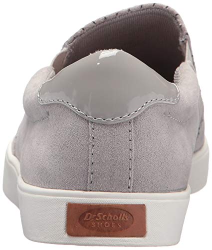 Dr. Scholl's Shoes Madison, Zapatillas Deportivas. Mujer, Microfibra Perforada Grey Cloud, 40.5 EU