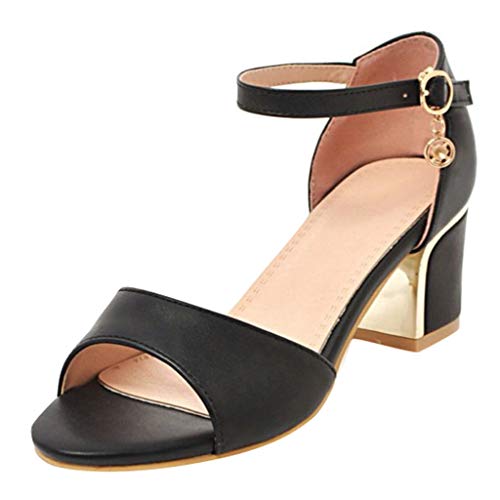 DressLksnf Zapatos para Mujer Sandalias de Tacon Alto de Aguja Elegantes Moda Tacon Punta Abierta Sandalias de Tacón Alto Boda Nupcial Vestido de Fiesta Sandalias