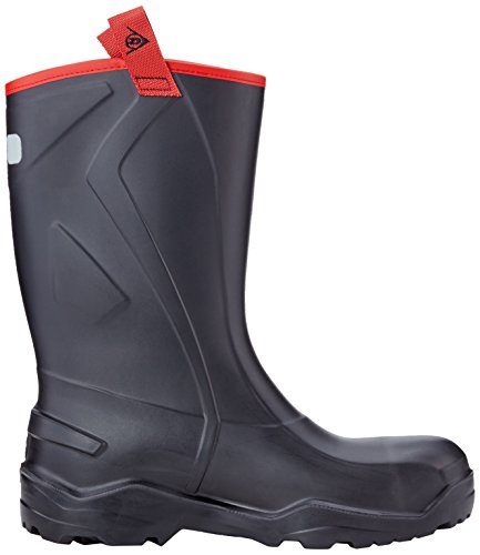 Dunlop C762043.CH S5 PUROF+ Unisex adulto VÃ¡stago largo Botas de agua - Negro (negro(Zwart) 00), Unisex adulto, 43 EU