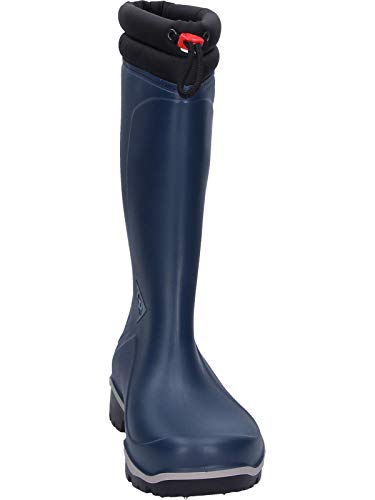 Dunlop K454061 - Botas de goma forradas, Hombre, Azul/Negro, 40