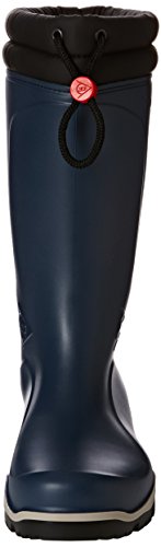 Dunlop K454061 - Botas de goma forradas, Hombre, Azul/Negro, 44