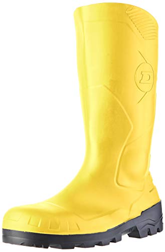 Dunlop Protective Footwear Dunlop Devon, Botas de Seguridad Unisex Adulto, Amarillo Yellow, 42 EU