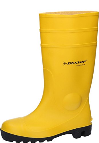 Dunlop Protective Footwear Dunlop Protomastor, Botas de Seguridad Unisex Adulto, Amarillo Yellow, 39 EU