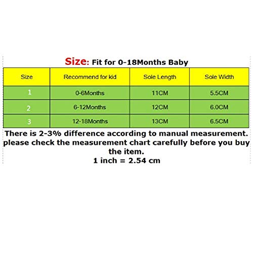 DYXYH Invierno Hombre Bebé 0-1 Navidad Más Terciopelo Cálido Fondo Suave Antideslizante Zapatos para Niños Pequeños (Size : 7-12 Months)