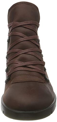 ECCO Bella Oil Nubuck, Botín Mujer, Marrón (Chocolate), 37 EU