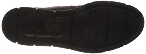 ECCO Bella Oil Nubuck, Botín Mujer, Marrón (Chocolate), 37 EU