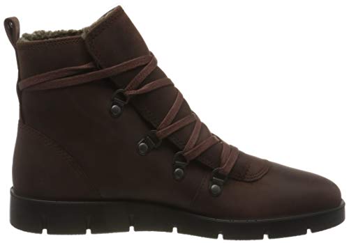 ECCO Bella Oil Nubuck, Botín Mujer, Marrón (Chocolate), 37 EU