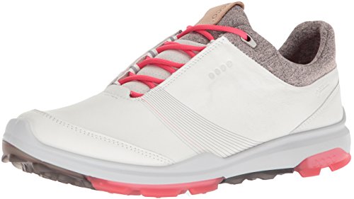 ECCO Biom Hybrid 3 Zapatillas de Golf, Mujer, Blanco (Blanco 58365), 37 EU (4/4.5 UK)