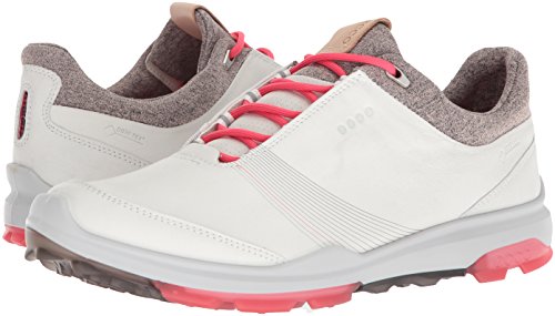 ECCO Biom Hybrid 3 Zapatillas de Golf, Mujer, Blanco (Blanco 58365), 37 EU (4/4.5 UK)