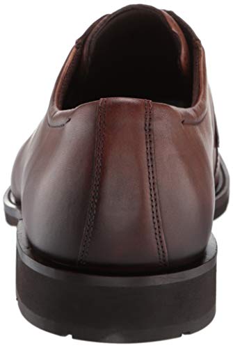 ECCO CALCAN, Zapatos de Cordones Derby Hombre, Marrón (Amber 1112), 42 EU