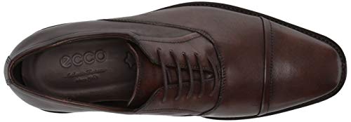 ECCO CALCAN, Zapatos de Cordones Oxford Hombre, Marrón (Cocoa Brown 1482), 44.5/45 EU