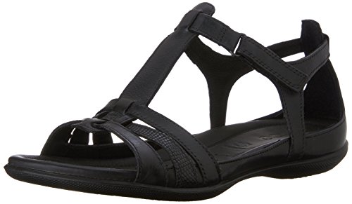 ECCO Flash, Sandalias de Gladiador Mujer, Negro (53859black/Black), 40 EU