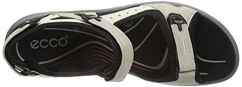 ECCO Offroad, Sandalias con Punta Abierta Mujer, Beige (Atmosphere/Icew/Black 54695), 40 EU