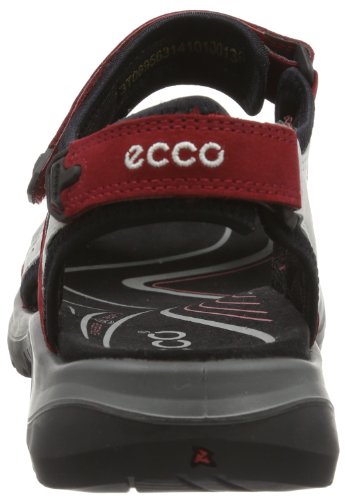 ECCO Offroad, Sandalias con Punta Abierta Mujer, Rojo (Chilired/Concrete/Black 55287), 38 EU
