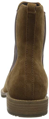 ECCO Sartorelle 25 Camel Arenal, Botas Chelsea Mujer, Marrón Claro, 39 EU