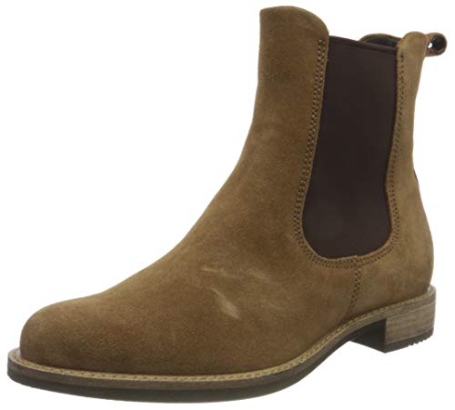 ECCO Sartorelle 25 Camel Arenal, Botas Chelsea Mujer, Marrón Claro, 39 EU
