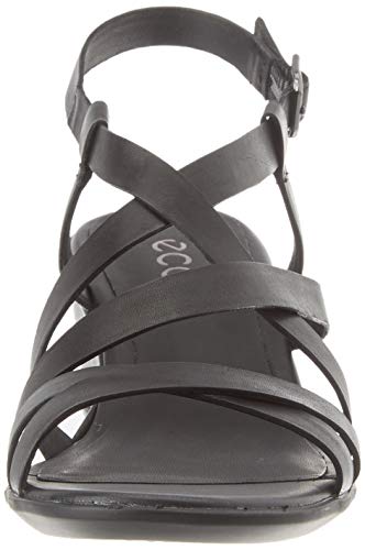 ECCO SHAPE35WEDGESANDAL, Sandalia con Pulsera Mujer, Negro (Black 1001), 40 EU