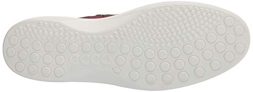 ECCO Soft 7 Wedge Diffuse, Botas Cortas al Tobillo Mujer, Marrón Chocolate, 39 EU