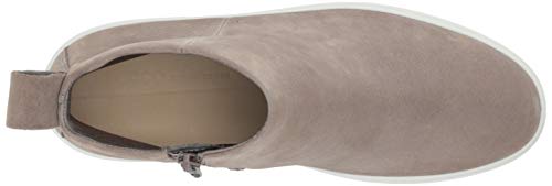 ECCO Soft 7 Wedge Warm Grey Diffuse, Botas Cortas al Tobillo Mujer, Gris Cálido, 38 EU