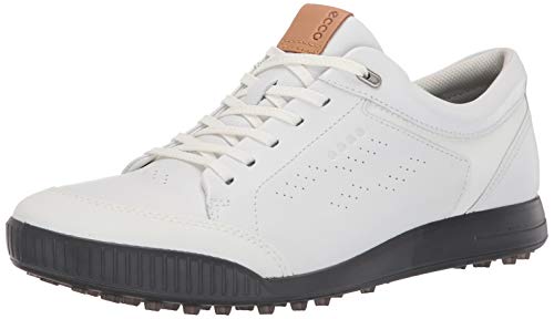 ECCO Street Retro 2.0, Zapatillas de Golf Hombre, Blanco (Blanco 15061401002), 43 EU